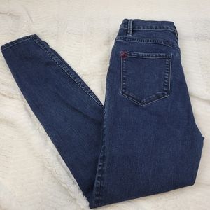 BDG super high rise stretch ankle jean